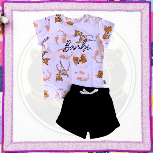 بيجامه بناتي BAMBI مقاس 2 , 4 , 6 , 8 