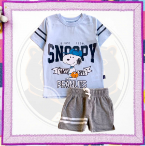 بيجامه أولادي SNOOPY مقاس 2 , 4 , 6 , 8