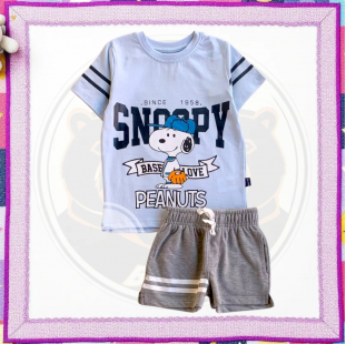 بيجامه أولادي SNOOPY مقاس 2 , 4 , 6 , 8