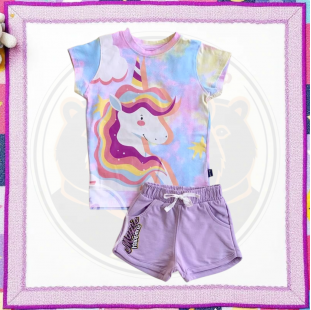 بيجامه بناتي UNICORN مقاس 2 , 4 , 6 , 8 