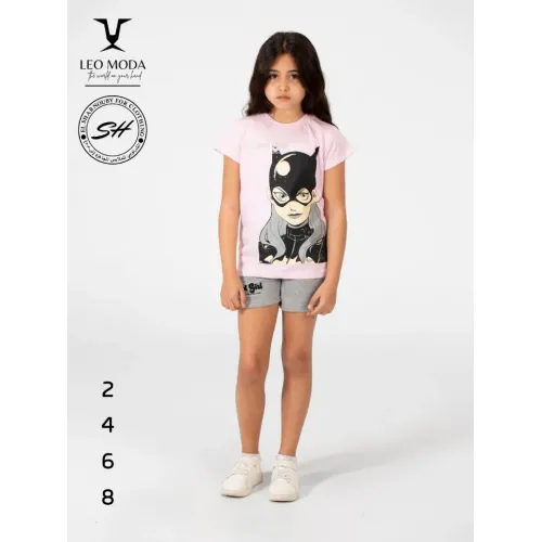 بيجامه بناتي CAT WOMAN مقاس 2 , 4 , 6 , 8