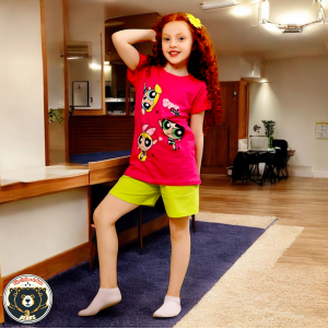 بيجامه بناتي Super Cute مقاس 2 , 4 , 6 , 8 , 10