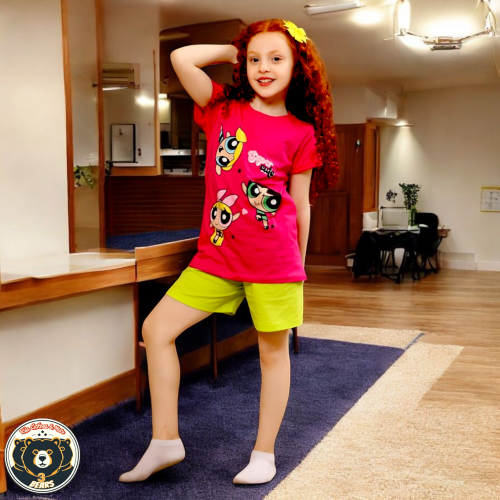 بيجامه بناتي Super Cute مقاس 2 , 4 , 6 , 8 , 10