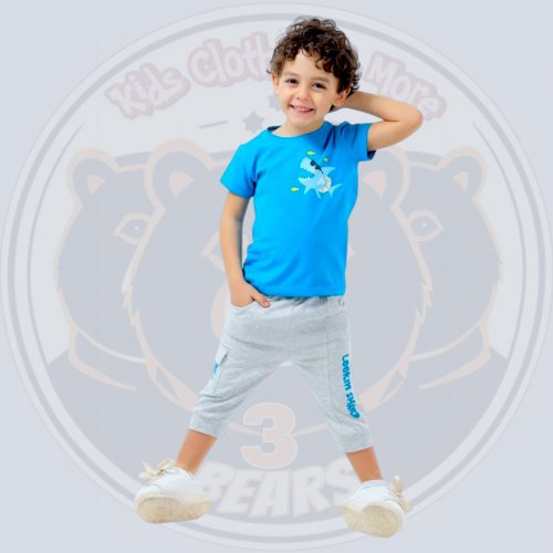 بيجامه أولادي Shark 1  مقاس 1 , 2 , 3