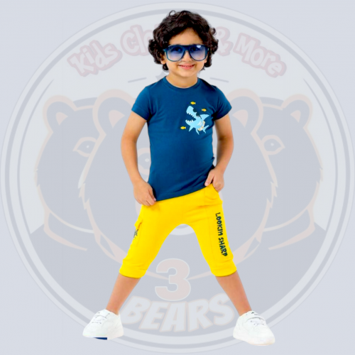 بيجامه أولادي Shark 2  مقاس 1 , 2 , 3