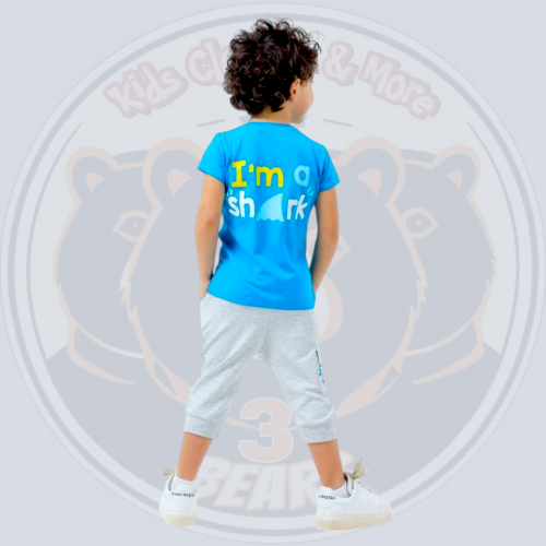 بيجامه أولادي Shark 1  مقاس 1 , 2 , 3
