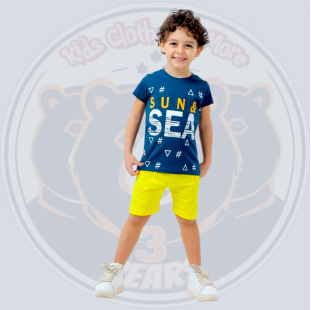 بيجامه أولادي 2 Sun & Sea  مقاس 1 , 2 , 3
