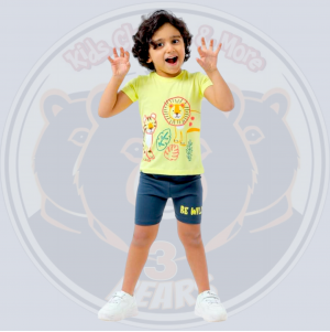 بيجامه أولادي Be Wild 1  مقاس 1 , 2 , 3