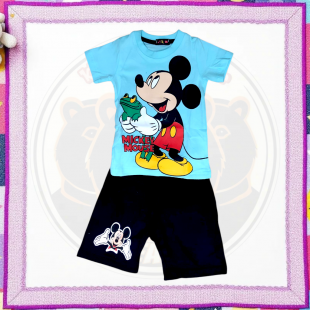 بيجامه أولادي  Mickey 3 مقاس 1 , 2 , 3